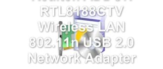 Realtek ADDON RTL8188CTV Wireless LAN 802.11n USB 2.0 Network Adapter