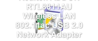 Realtek ADDON RTL8811AU Wireless LAN 802.11ac USB 2.0 Network Adapter