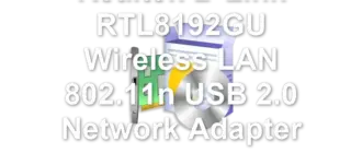 Realtek B-Link RTL8192GU Wireless LAN 802.11n USB 2.0 Network Adapter