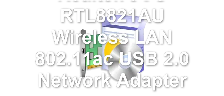 Realtek JCG RTL8821AU Wireless LAN 802.11ac USB 2.0 Network Adapter
