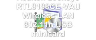 Realtek Leoxsys RTL8188CE-VAU Wireless LAN 802.11n USB minicard