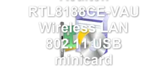 Realtek RTL8188CE-VAU Wireless LAN 802.11 USB minicard
