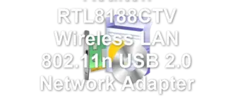 Realtek RTL8188CTV Wireless LAN 802.11n USB 2.0 Network Adapter