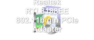 Realtek RTL8188EE 802.11b/g/n PCIe Adapter