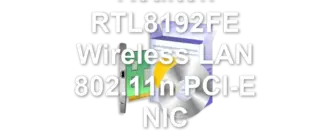 Realtek RTL8192FE Wireless LAN 802.11n PCI-E NIC