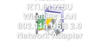 Realtek RTL8192SU Wireless LAN 802.11n USB 2.0 Network Adapter