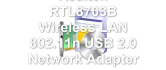 Realtek RTL8703B Wireless LAN 802.11n USB 2.0 Network Adapter