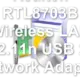 Realtek RTL8703B Wireless LAN 802.11n USB 2.0 Network Adapter