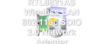 Realtek RTL8821AS Wireless LAN 802.11ac SDIO 2.0 Network Adapter