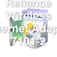 Reliance Wireless Ethernet Adapter 7101-2