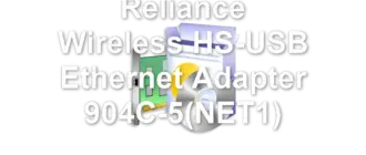 Reliance Wireless HS-USB Ethernet Adapter 904C-5(NET1)