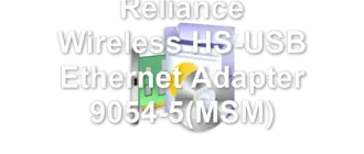Reliance Wireless HS-USB Ethernet Adapter 9054-5(MSM)