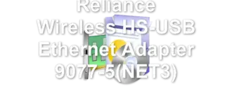 Reliance Wireless HS-USB Ethernet Adapter 9077-5(NET3)