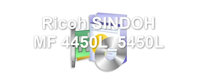 Ricoh SINDOH MF 4450L_5450L