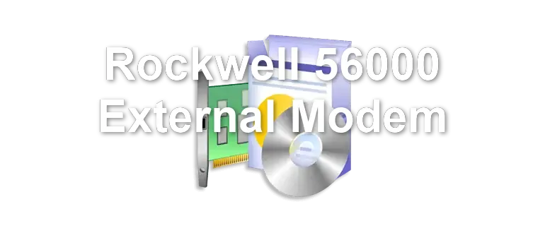 Rockwell 56000 External Modem