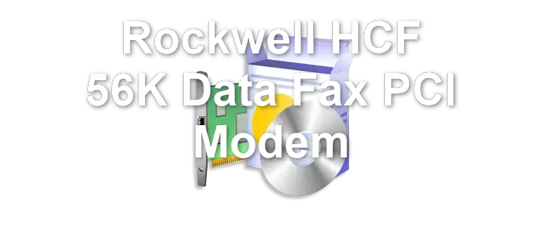 Rockwell HCF 56K Data Fax PCI Modem