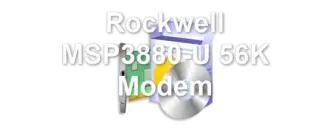 Rockwell MSP3880-U 56K Modem