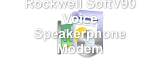Rockwell SoftV90 Voice Speakerphone Modem