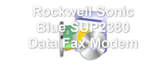 Rockwell Sonic Blue SUP2380 Data Fax Modem