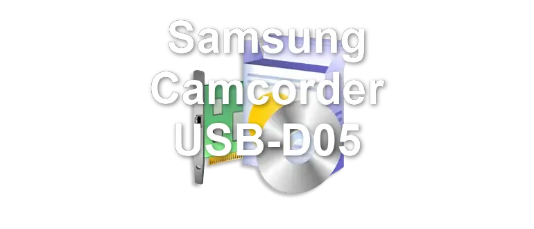 Samsung Camcorder USB-D05