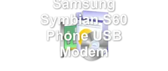 Samsung Symbian S60 Phone USB Modem