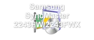Samsung SyncMaster 2243FW/2243FWX