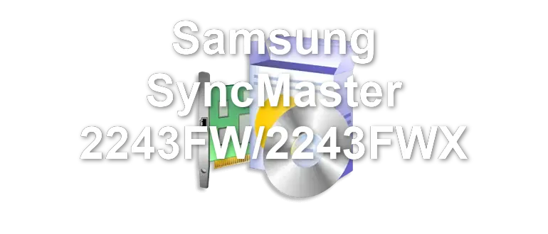 Samsung SyncMaster 2243FW/2243FWX