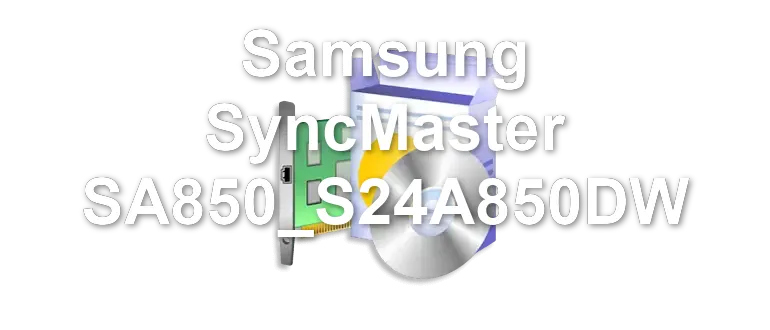 Samsung SyncMaster SA850_S24A850DW