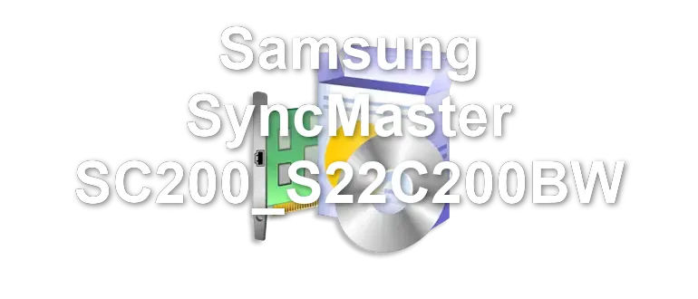 Samsung SyncMaster SC200_S22C200BW
