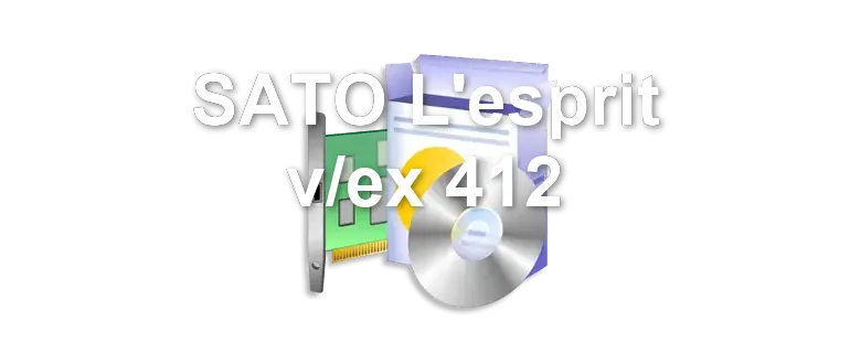 SATO L'esprit v/ex 412