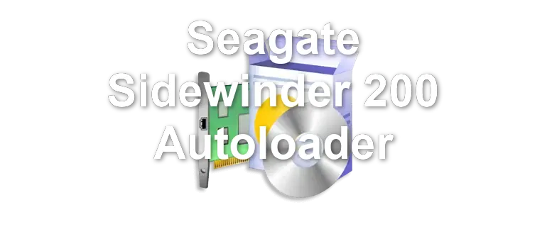 Seagate Sidewinder 200 Autoloader