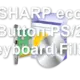 SHARP eco Button PS/2 Keyboard Filter