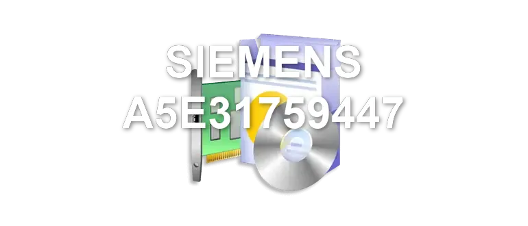 SIEMENS A5E31759447