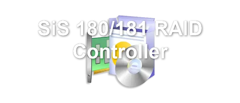 SiS 180/181 RAID Controller