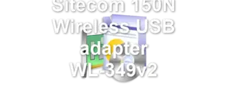 Sitecom 150N Wireless USB adapter WL-349v2
