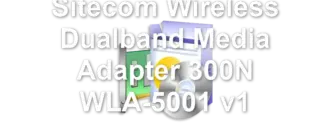 Sitecom Wireless Dualband Media Adapter 300N WLA-5001 v1