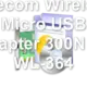 Sitecom Wireless Micro USB Adapter 300N X3 WL-364