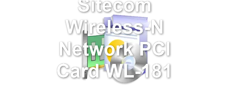Sitecom Wireless-N Network PCI Card WL-181