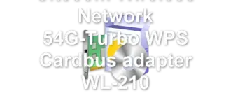 Sitecom Wireless Network 54G-Turbo WPS Cardbus adapter WL-210