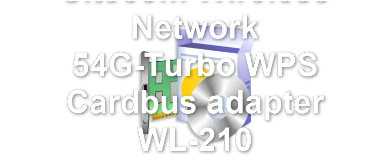 Sitecom Wireless Network 54G-Turbo WPS Cardbus adapter WL-210