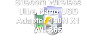 Sitecom Wireless Ultra Nano USB Adapter 150N X1 WL-365
