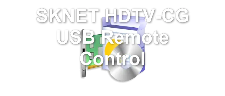 SKNET HDTV-CG USB Remote Control