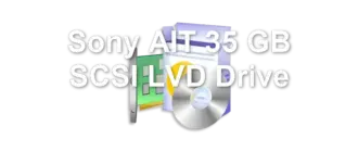 Sony AIT 35 GB SCSI LVD Drive