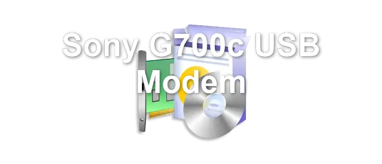 Sony G700c USB Modem