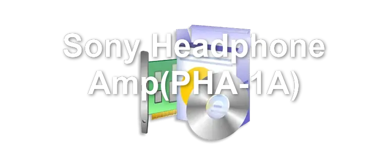 Sony Headphone Amp(PHA-1A)