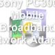 Sony PC300 Mobile Broadband Network Adapter