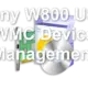 Sony W800 USB WMC Device Management