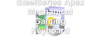 SteelSeries Apex Mechanical Gaming Keyboard