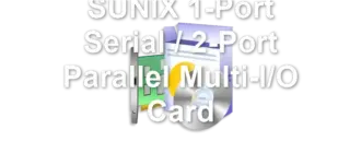 SUNIX 1-Port Serial / 2-Port Parallel Multi-I/O Card
