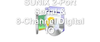 SUNIX 2-Port Serial & 8-Channel Digital IO